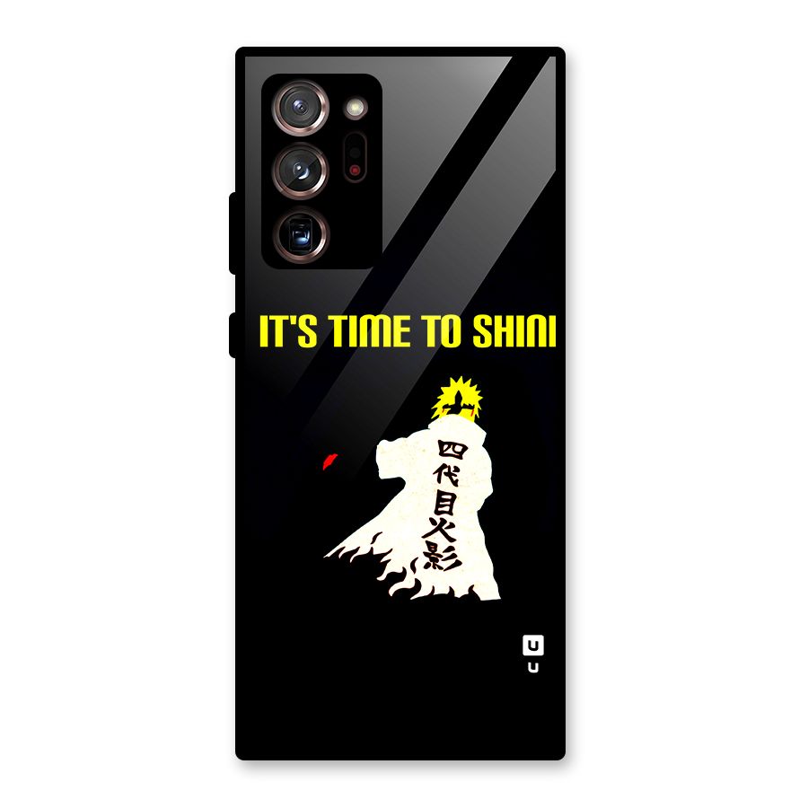 Time To Shine Glass Back Case for Galaxy Note 20 Ultra