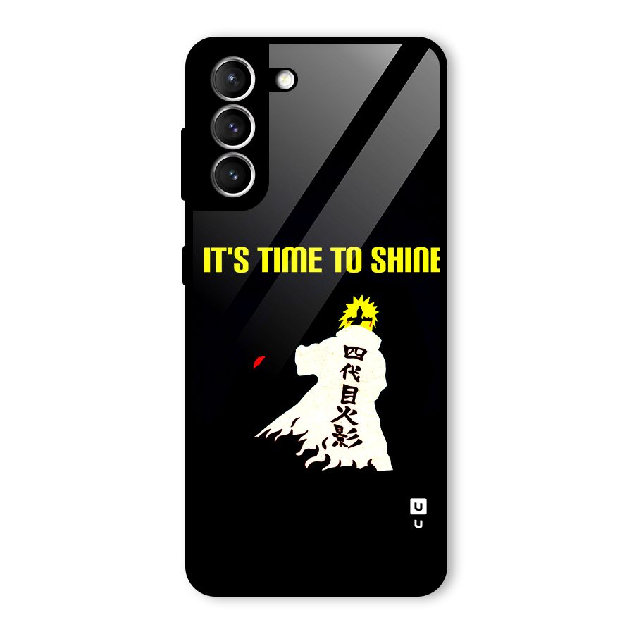Time To Shine Glass Back Case for Galaxy S21 5G