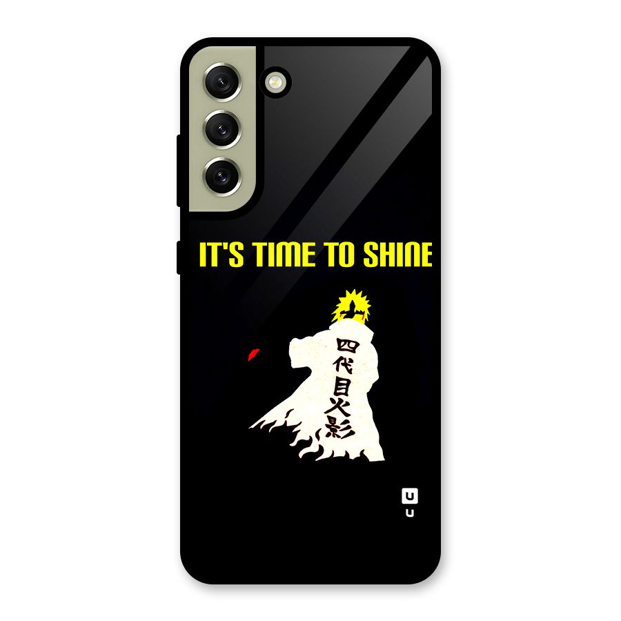 Time To Shine Glass Back Case for Galaxy S21 FE 5G