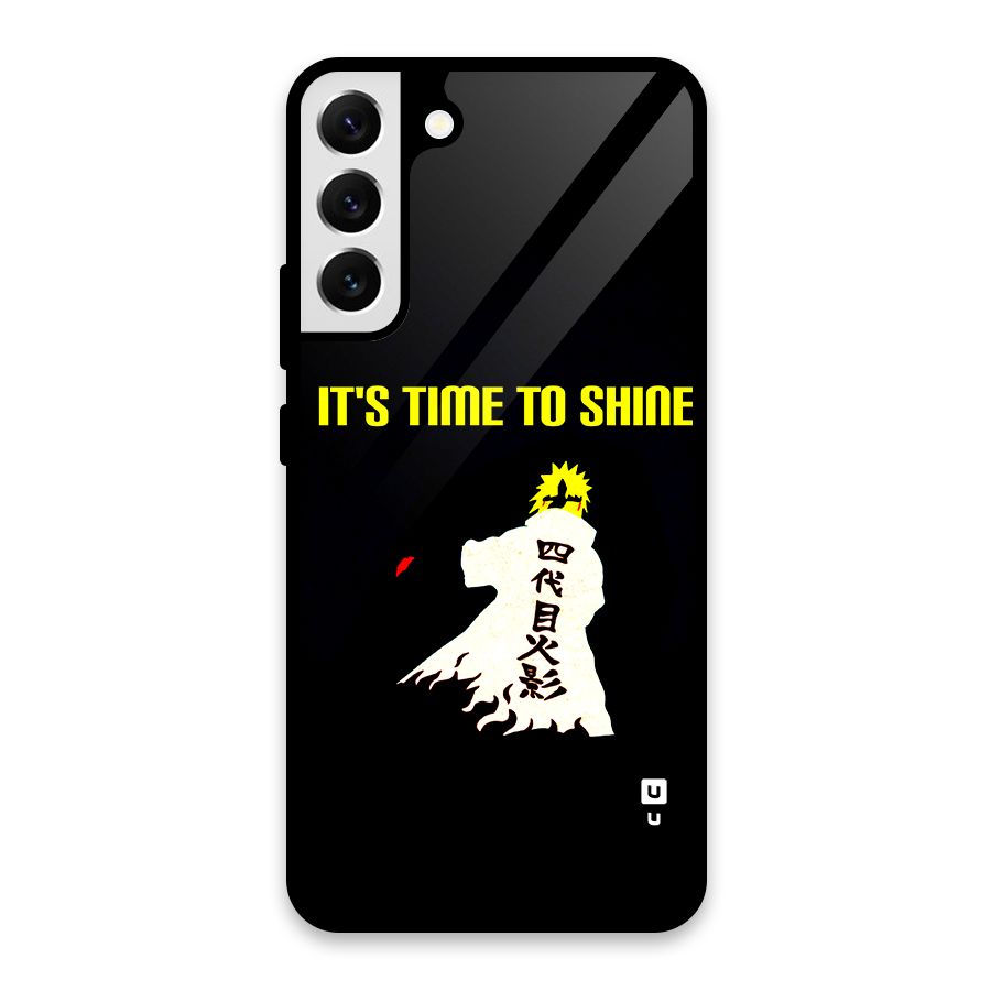 Time To Shine Glass Back Case for Galaxy S22 Plus 5G