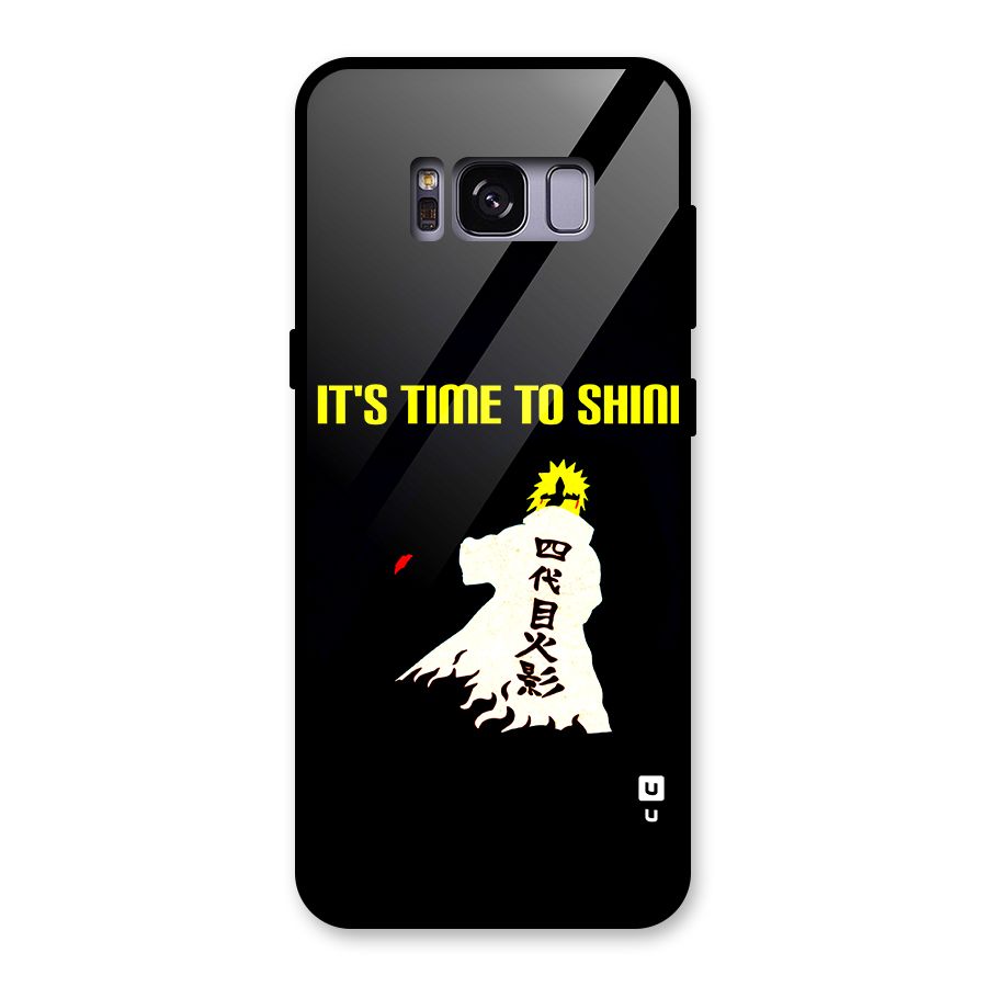 Time To Shine Glass Back Case for Galaxy S8