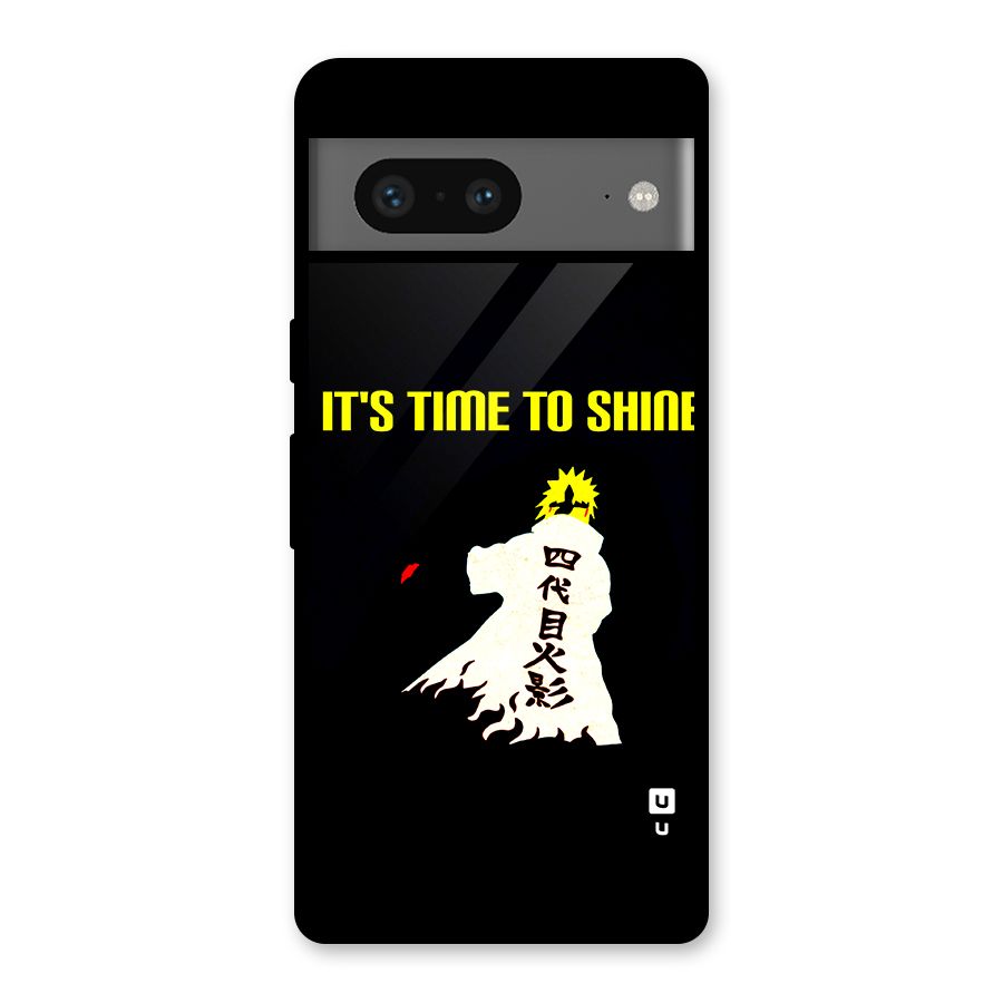 Time To Shine Glass Back Case for Google Pixel 7