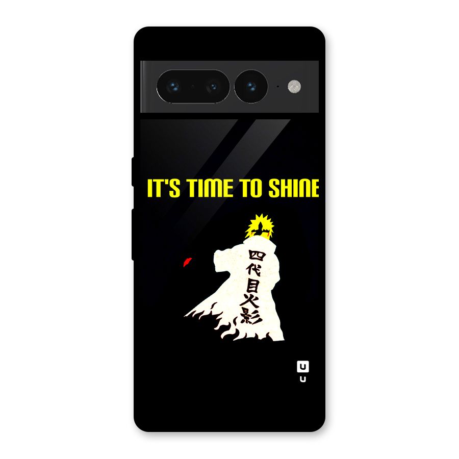 Time To Shine Glass Back Case for Google Pixel 7 Pro