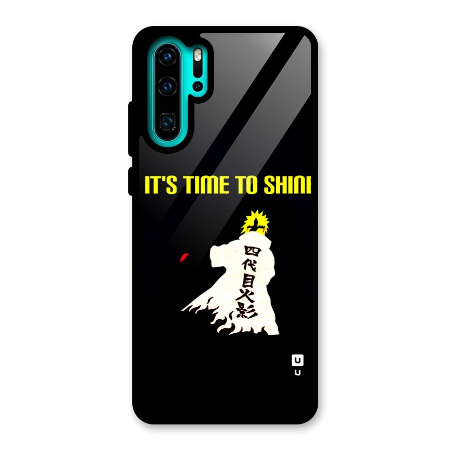Time To Shine Glass Back Case for Huawei P30 Pro