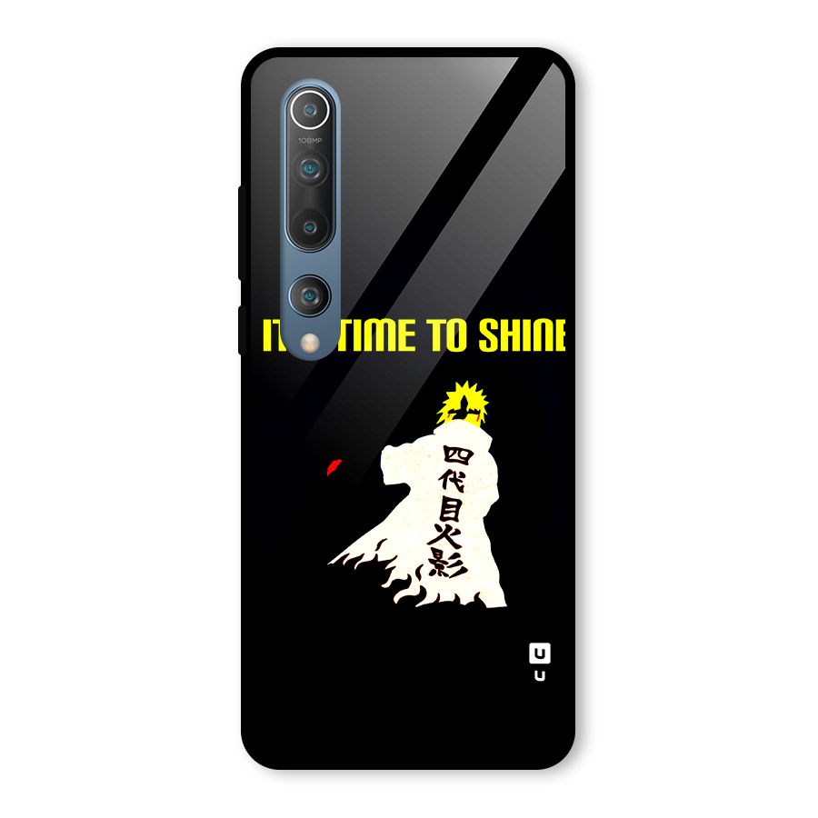 Time To Shine Glass Back Case for Mi 10