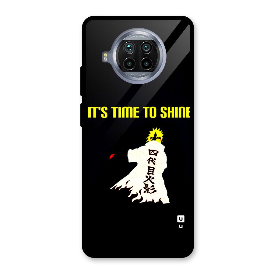 Time To Shine Glass Back Case for Mi 10i