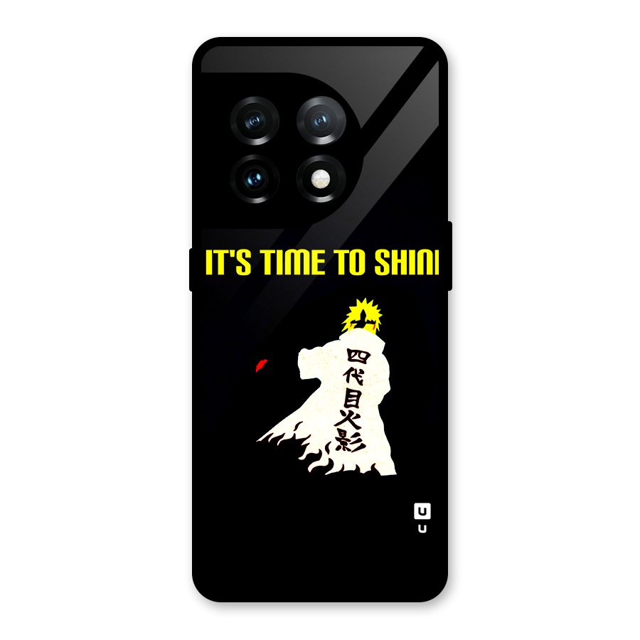Time To Shine Glass Back Case for OnePlus 11