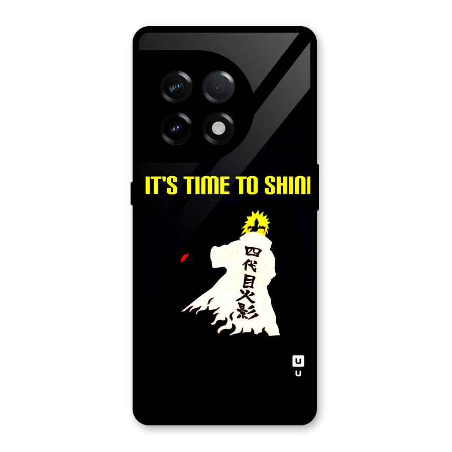 Time To Shine Glass Back Case for OnePlus 11R
