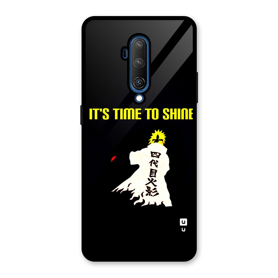 Time To Shine Glass Back Case for OnePlus 7T Pro
