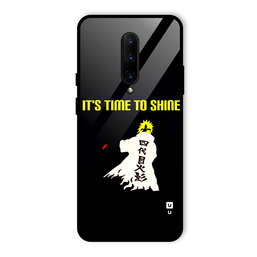 Time To Shine Glass Back Case for OnePlus 7 Pro