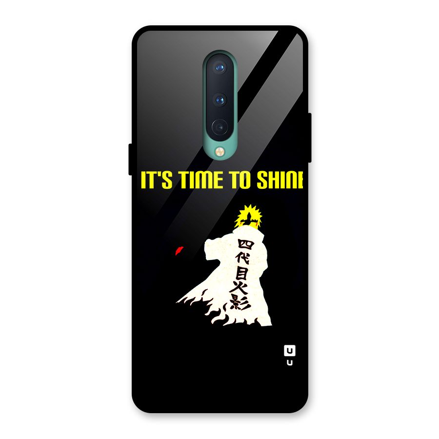 Time To Shine Glass Back Case for OnePlus 8
