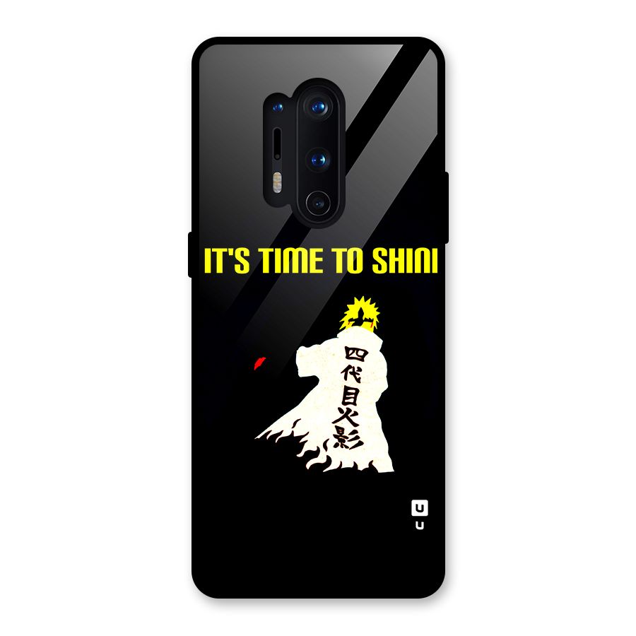 Time To Shine Glass Back Case for OnePlus 8 Pro