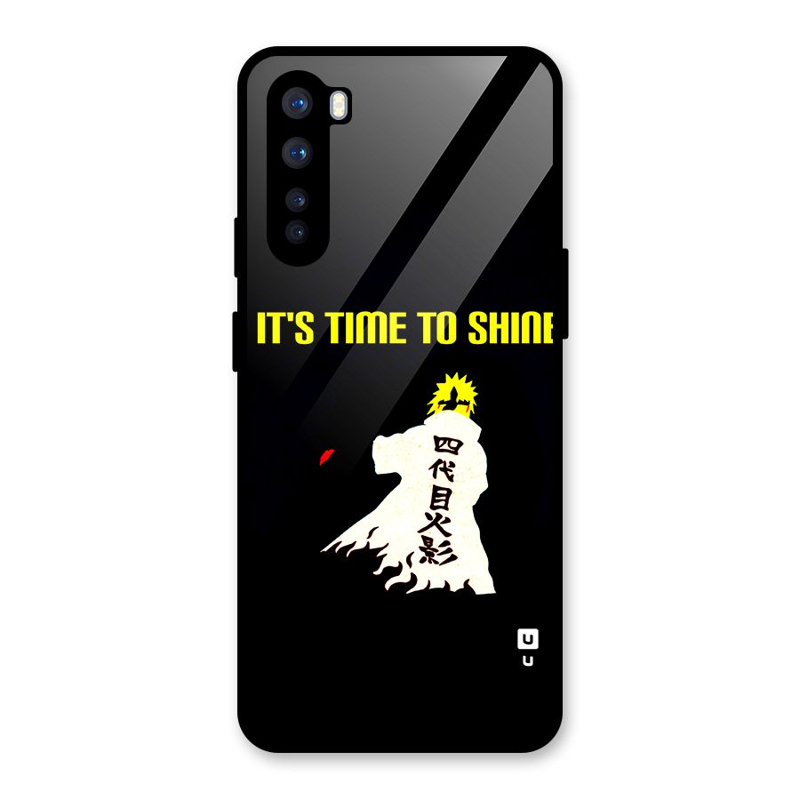Time To Shine Glass Back Case for OnePlus Nord