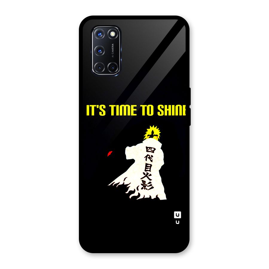 Time To Shine Glass Back Case for Oppo A52