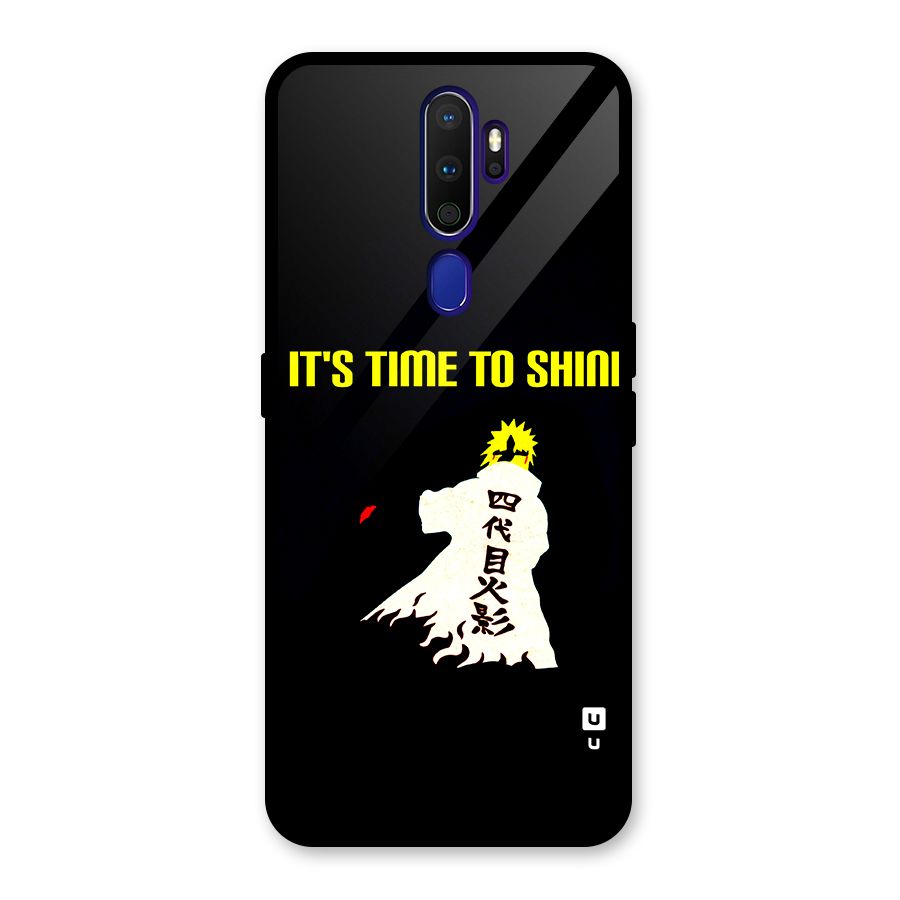 Time To Shine Glass Back Case for Oppo A9 (2020)