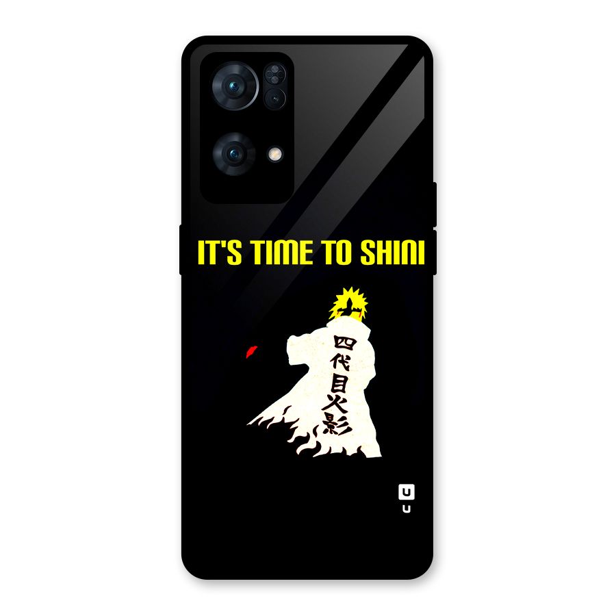 Time To Shine Glass Back Case for Oppo Reno7 Pro 5G