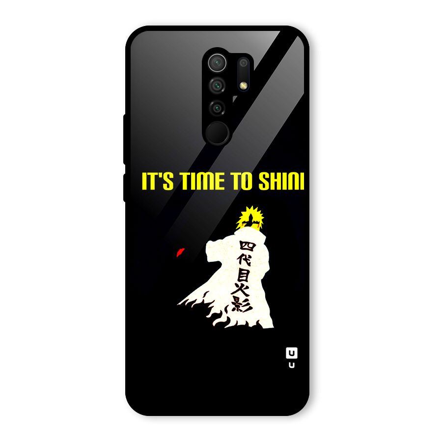 Time To Shine Glass Back Case for Poco M2
