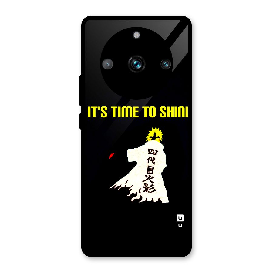Time To Shine Glass Back Case for Realme 11 Pro Plus