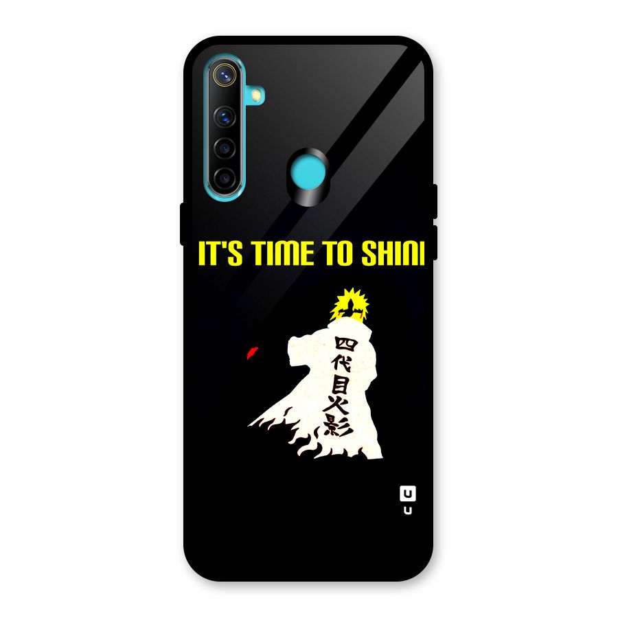 Time To Shine Glass Back Case for Realme 5s
