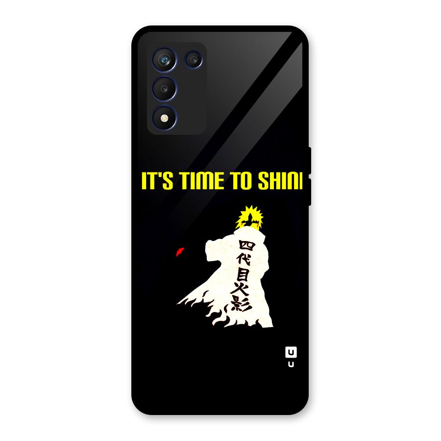 Time To Shine Glass Back Case for Realme 9 5G Speed