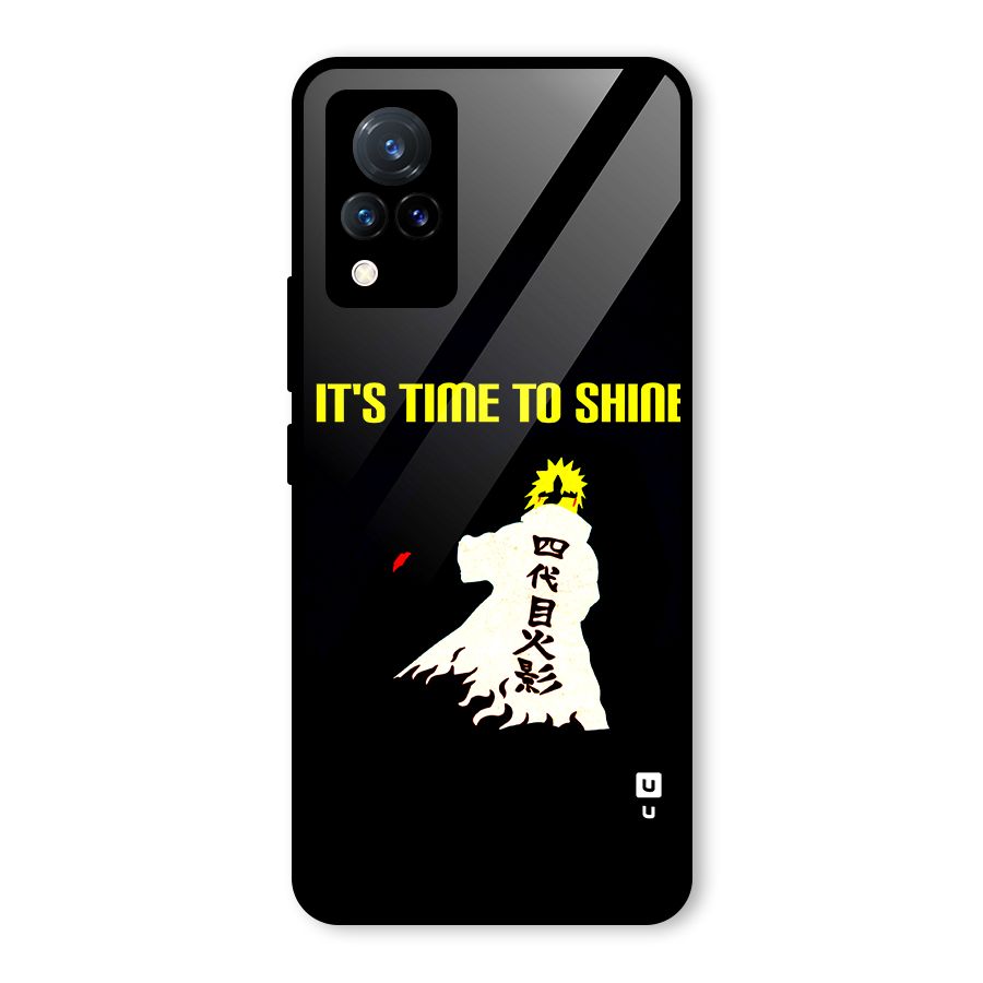 Time To Shine Glass Back Case for Vivo V21 5G