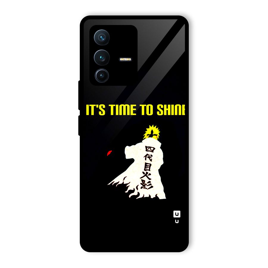Time To Shine Glass Back Case for Vivo V23 Pro