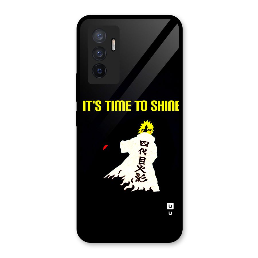 Time To Shine Glass Back Case for Vivo V23e