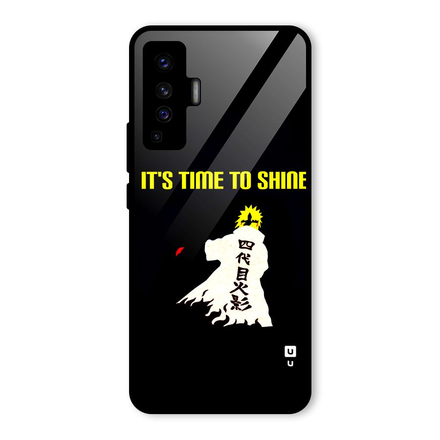 Time To Shine Glass Back Case for Vivo X50