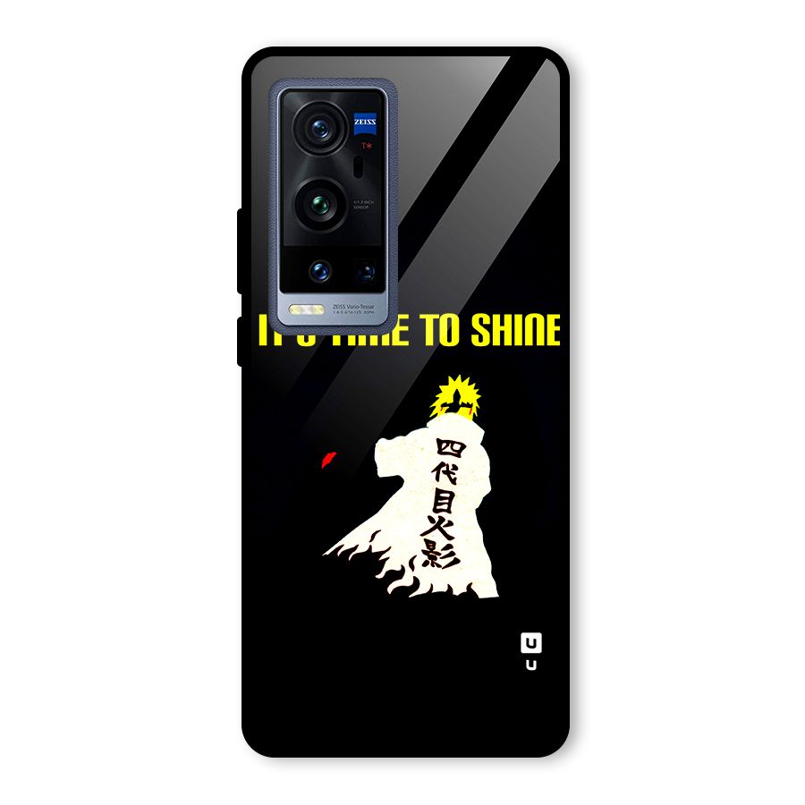 Time To Shine Glass Back Case for Vivo X60 Pro Plus