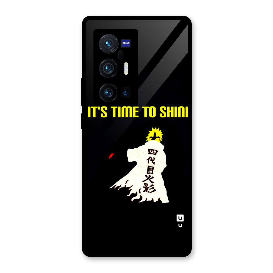 Time To Shine Glass Back Case for Vivo X70 Pro Plus