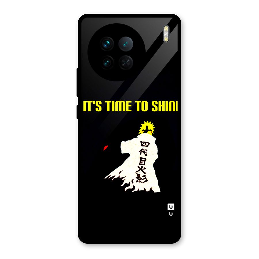 Time To Shine Glass Back Case for Vivo X90