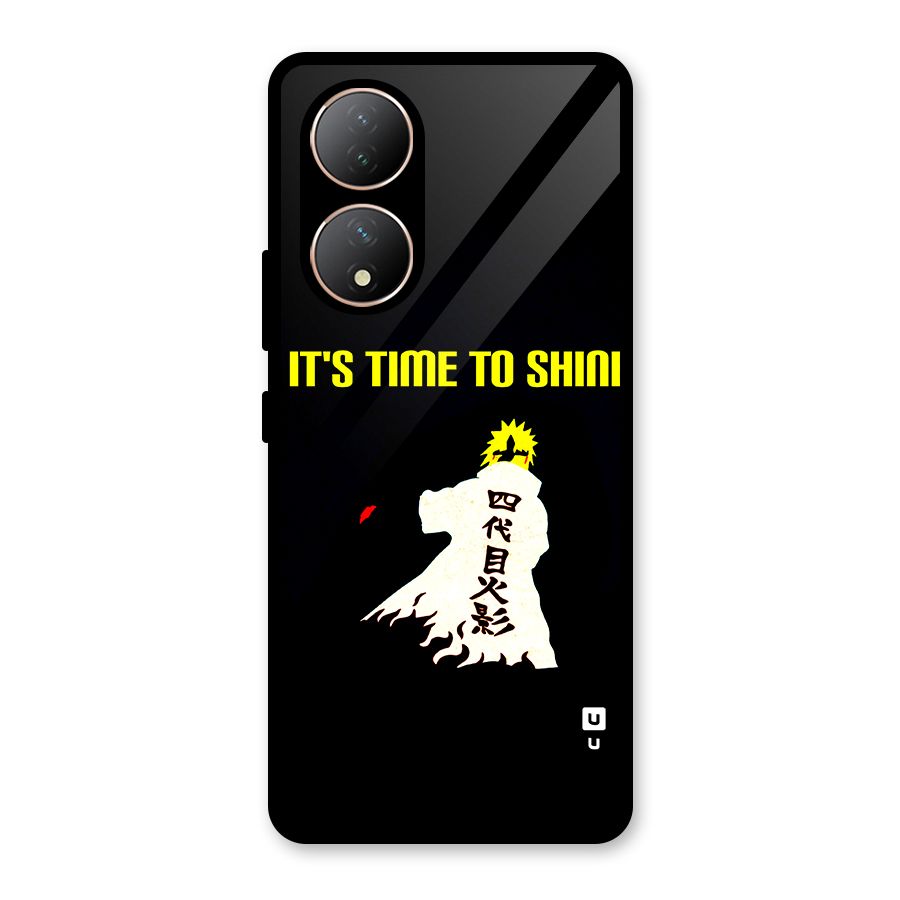 Time To Shine Glass Back Case for Vivo Y100A