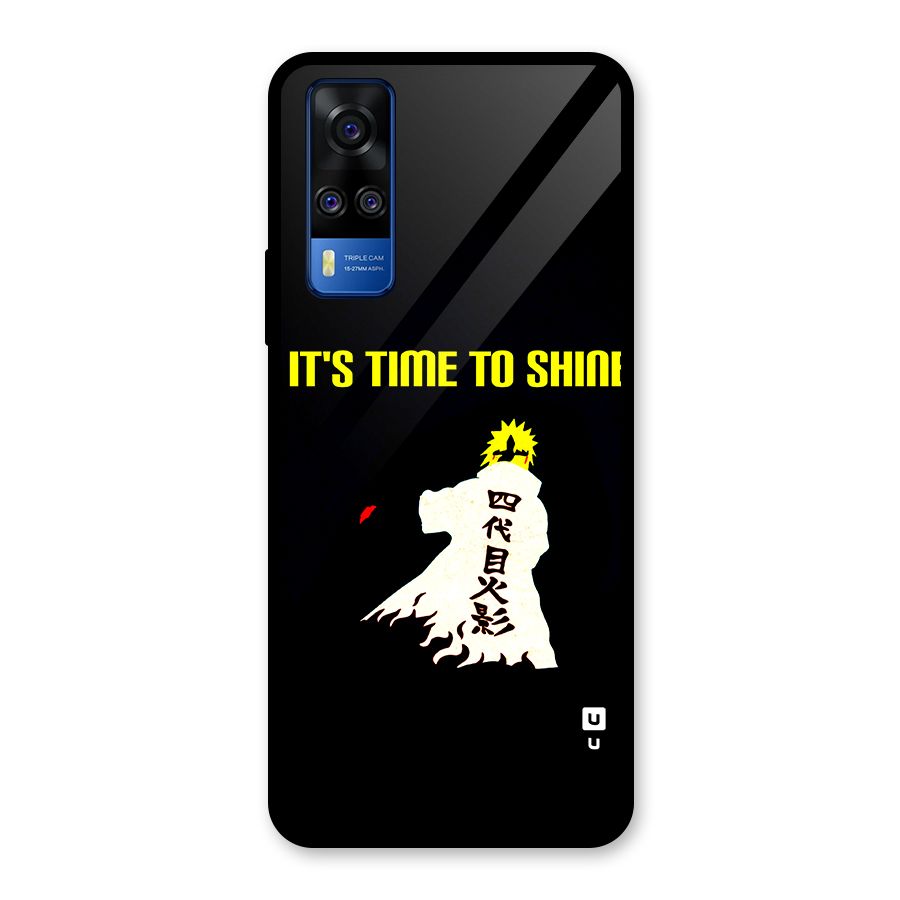 Time To Shine Glass Back Case for Vivo Y31