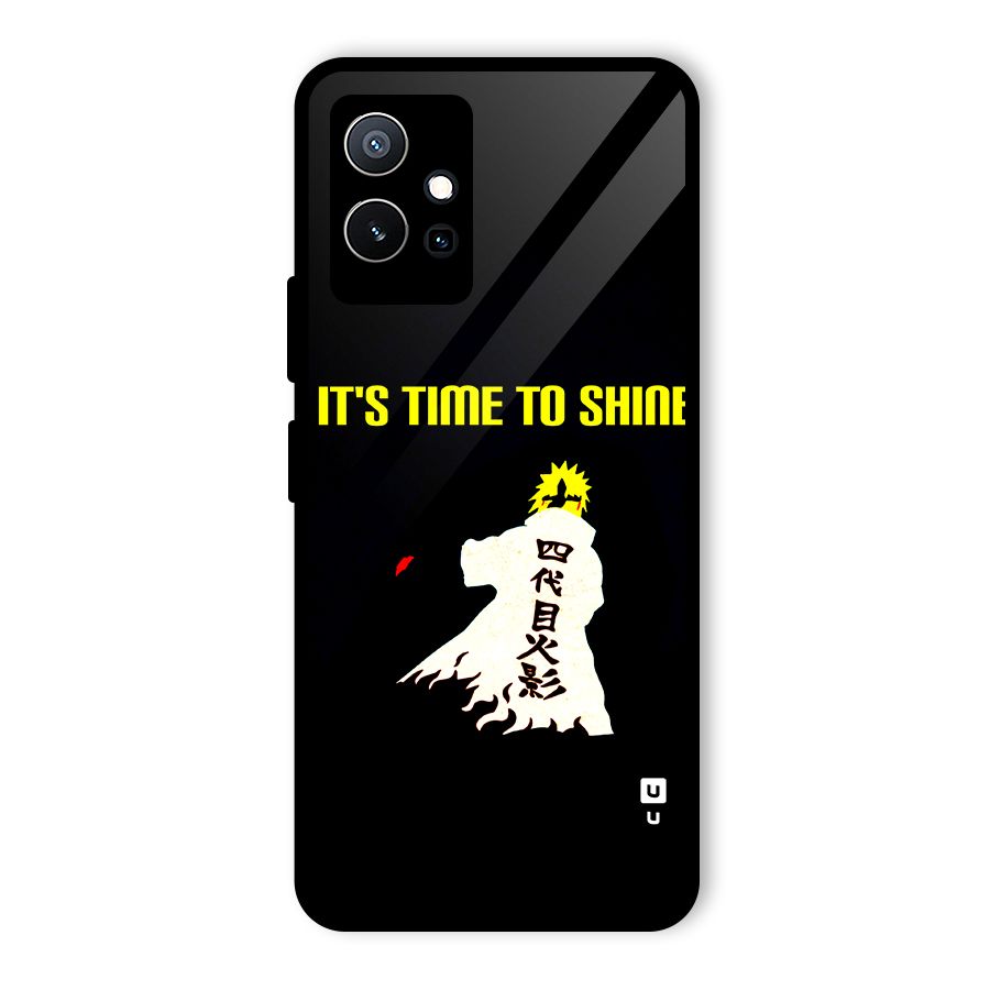 Time To Shine Glass Back Case for Vivo Y75 5G