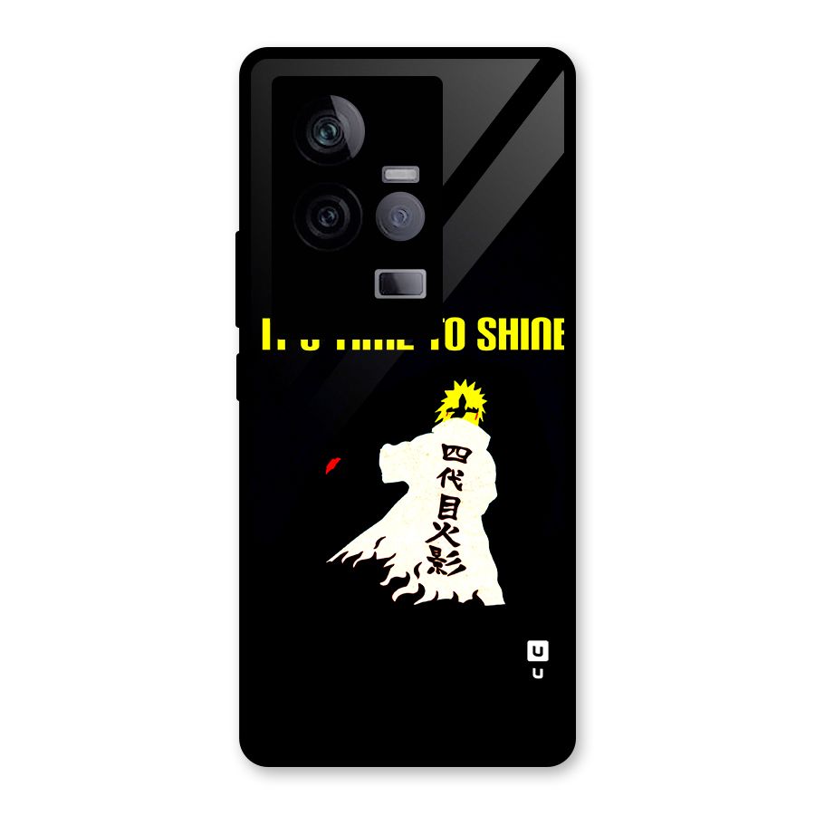 Time To Shine Glass Back Case for Vivo iQOO 11 5G