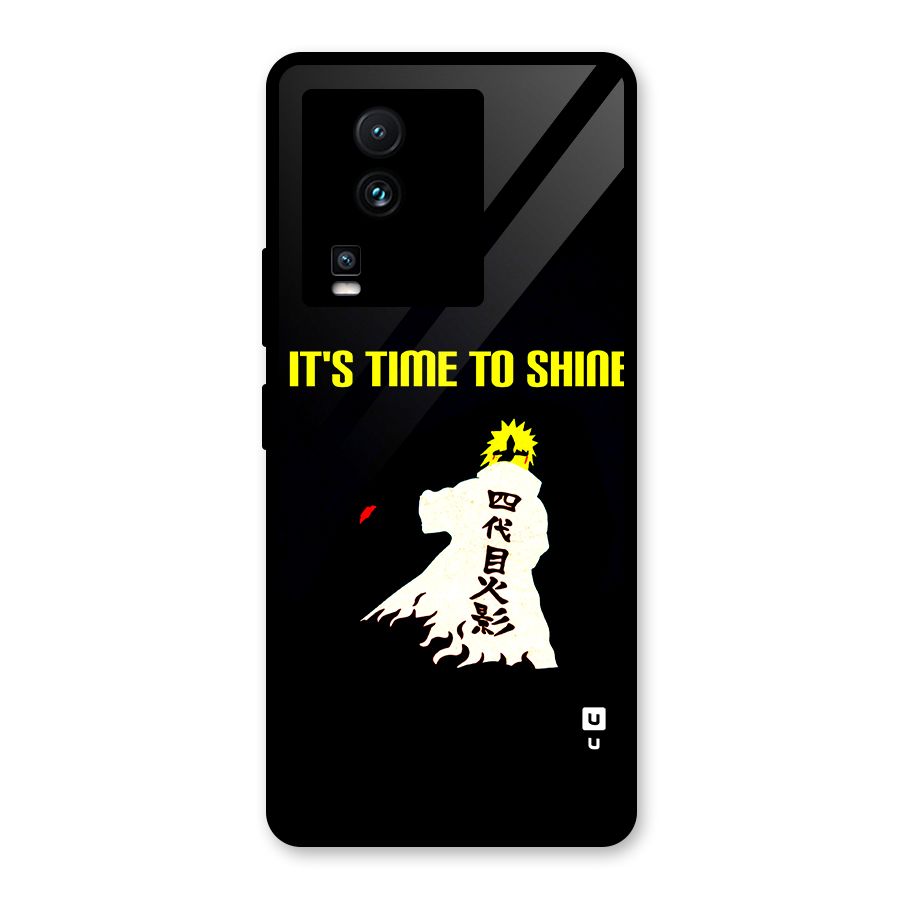 Time To Shine Glass Back Case for Vivo iQOO Neo 7 Pro