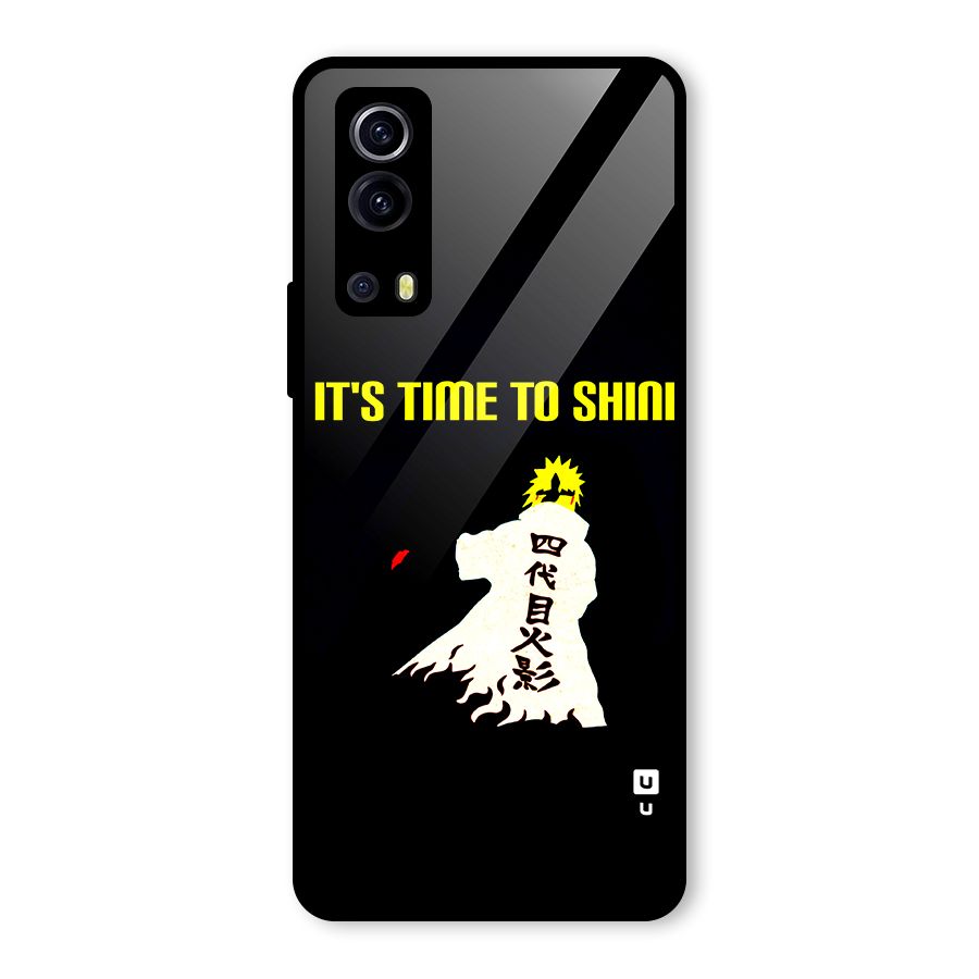 Time To Shine Glass Back Case for Vivo iQOO Z3