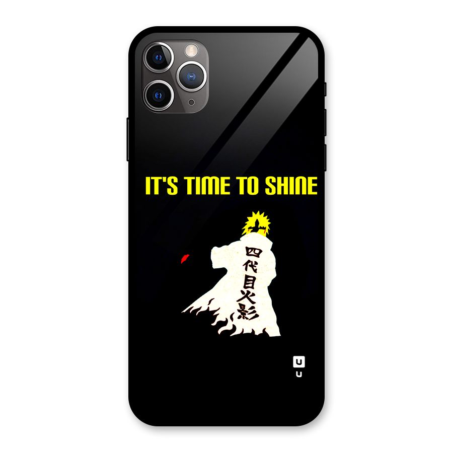 Time To Shine Glass Back Case for iPhone 11 Pro Max