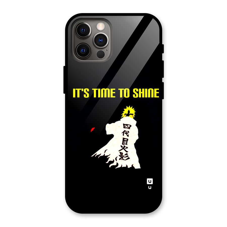 Time To Shine Glass Back Case for iPhone 12 Pro