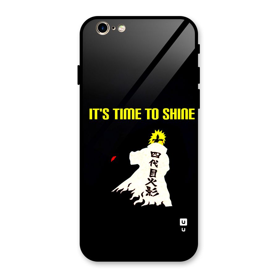 Time To Shine Glass Back Case for iPhone 6 6S