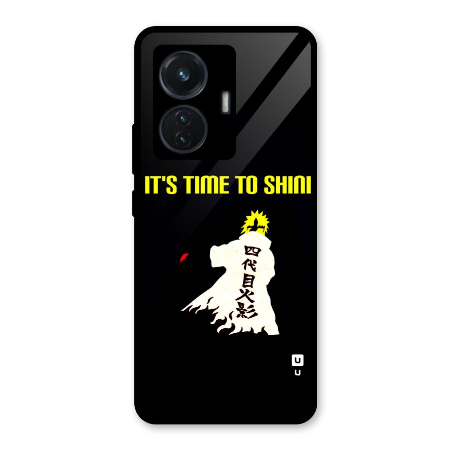 Time To Shine Glass Back Case for iQOO Z6 44W