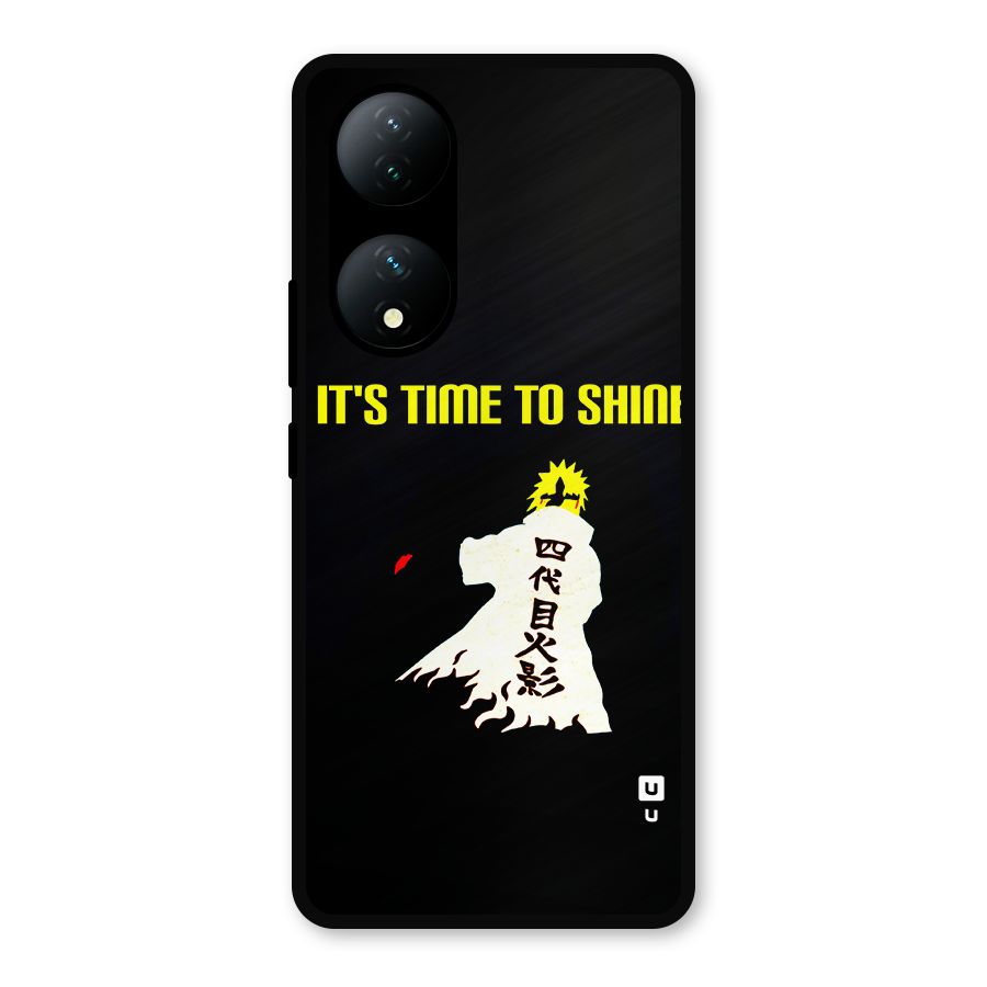 Time To Shine Metal Back Case for Vivo T2