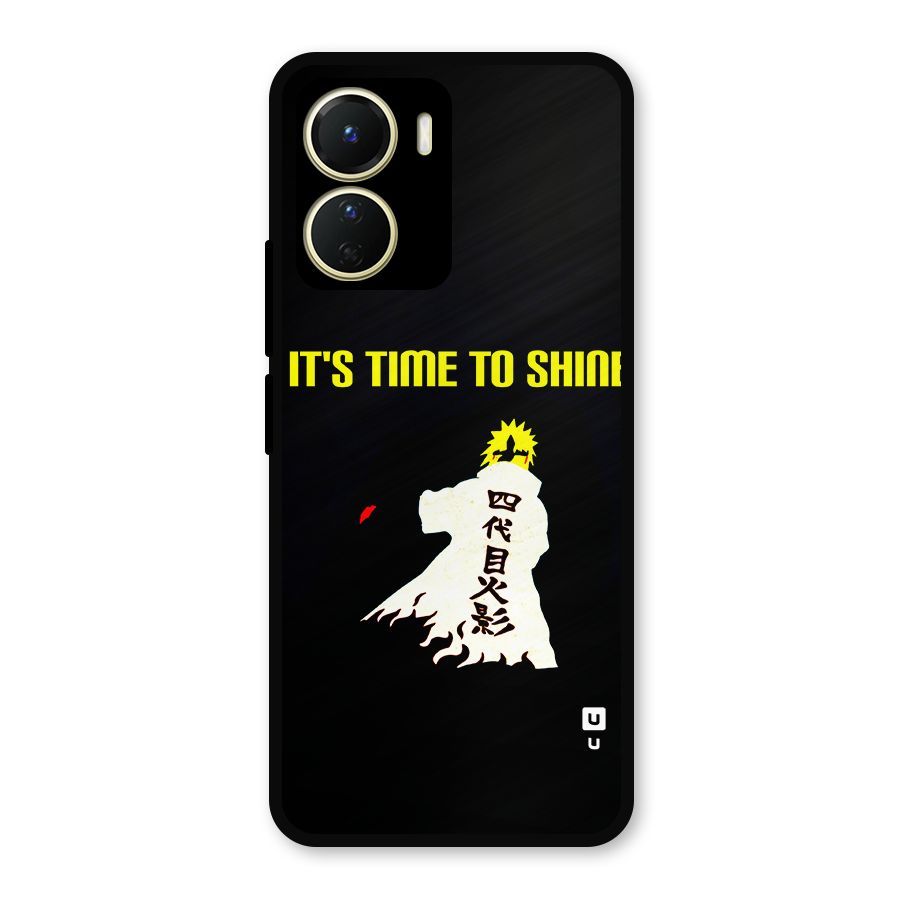 Time To Shine Metal Back Case for Vivo T2x