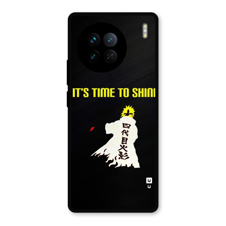 Time To Shine Metal Back Case for Vivo X90