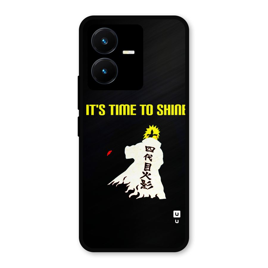 Time To Shine Metal Back Case for Vivo Y22