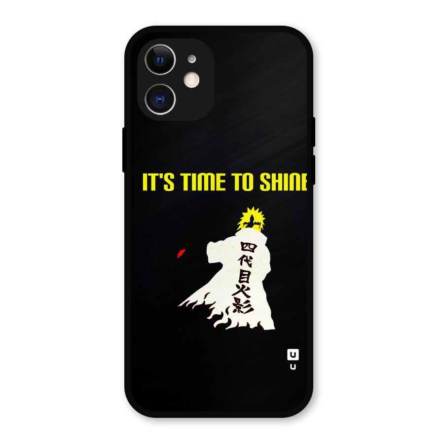 Time To Shine Metal Back Case for iPhone 12