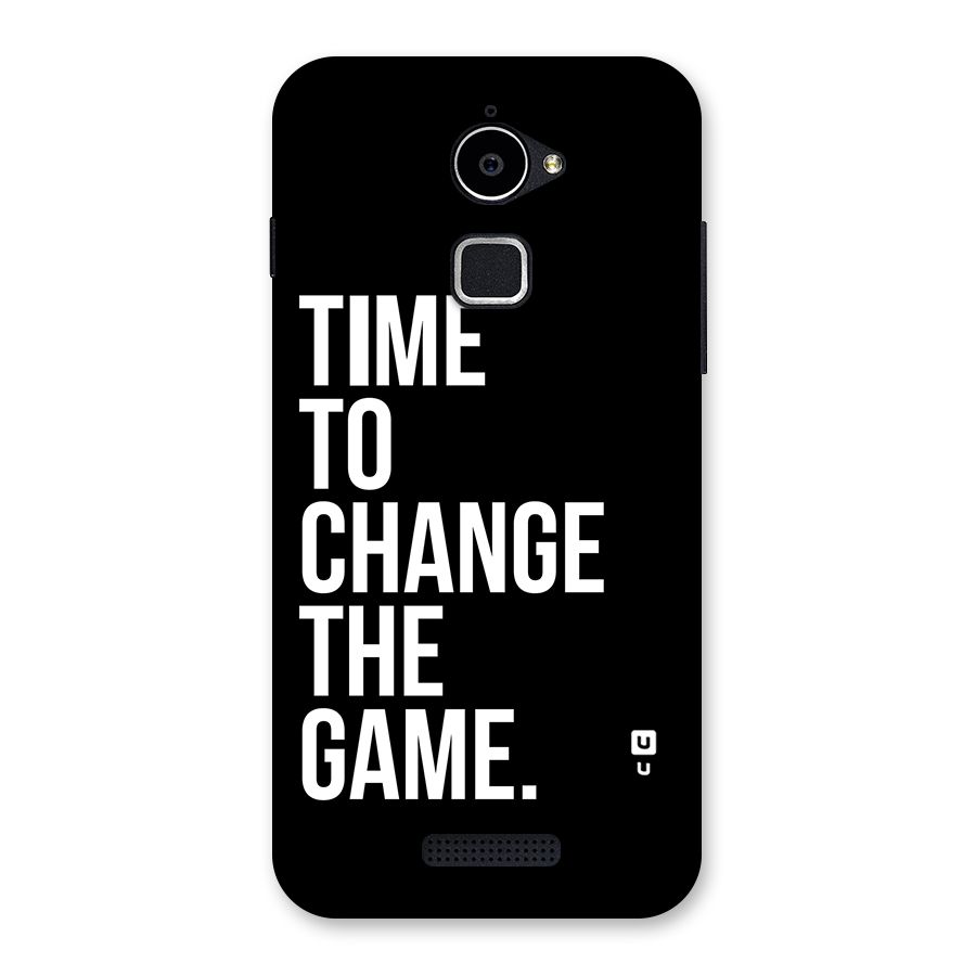 Time to Change the Game Back Case for Coolpad Note 3 Lite