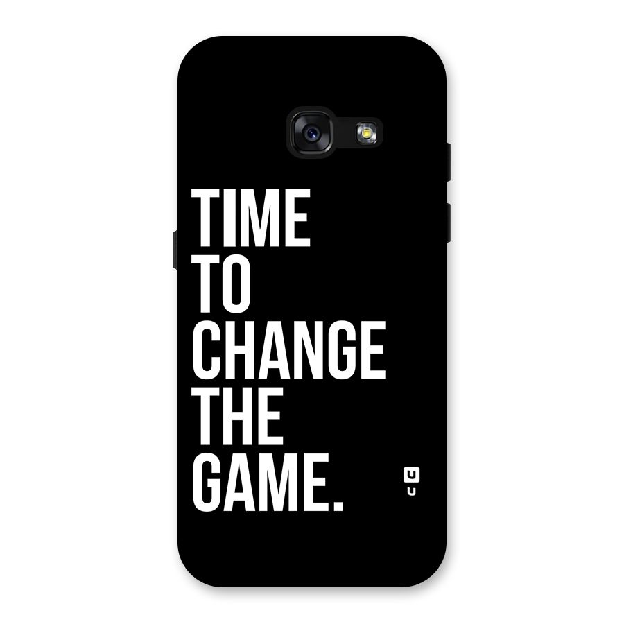 Time to Change the Game Back Case for Galaxy A3 (2017)