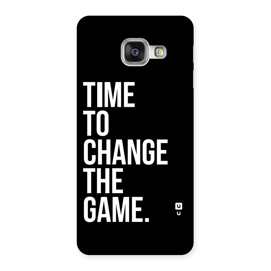 Time to Change the Game Back Case for Galaxy A3 2016