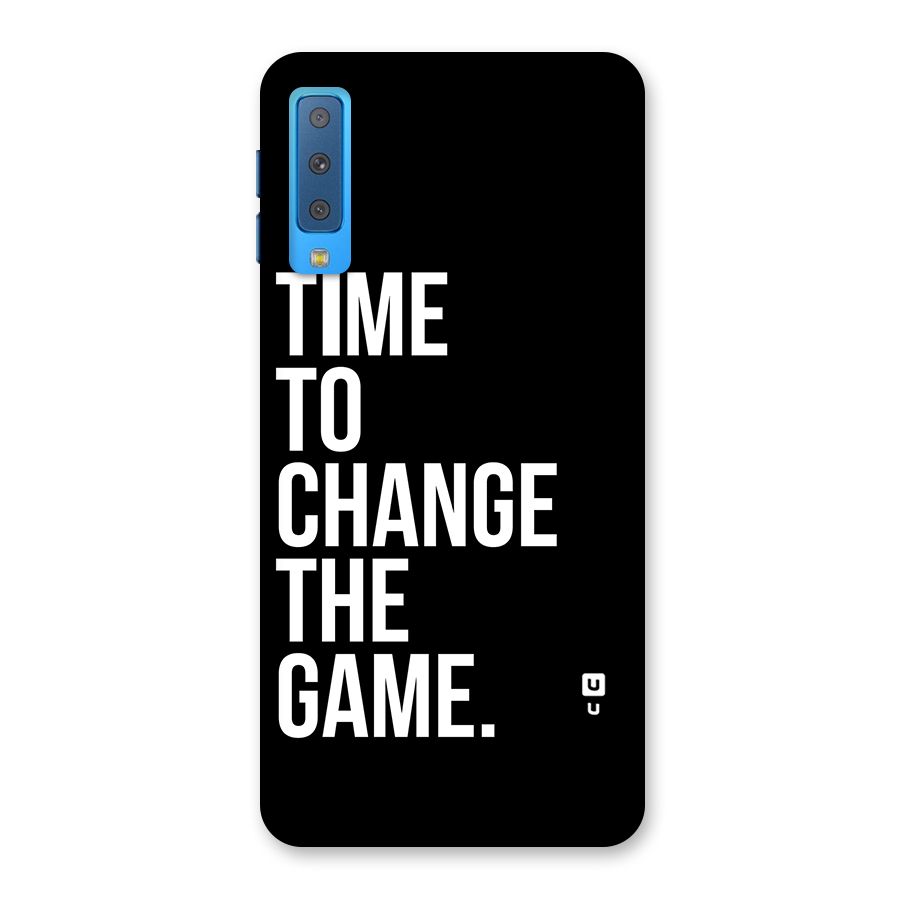 Time to Change the Game Back Case for Galaxy A7 (2018)